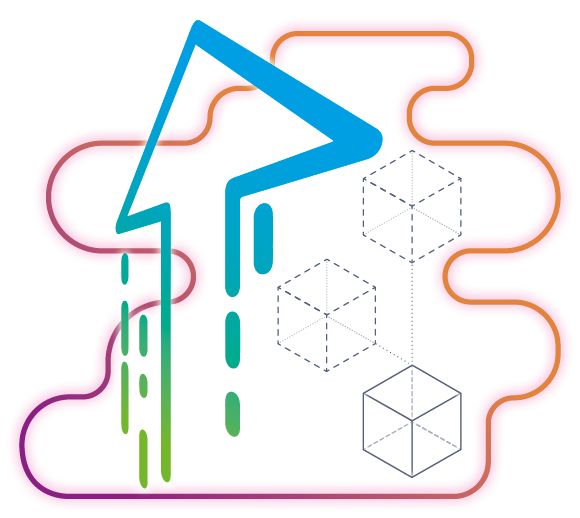 Visual Representation of High Availability, placed in the cloud shaped object.