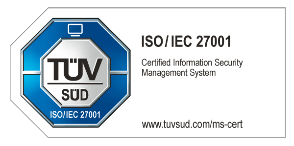 ISO_27001 certificate