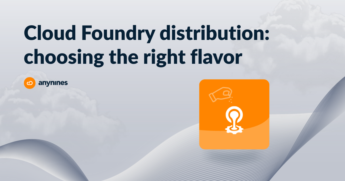 cloud-foundry-distribution
